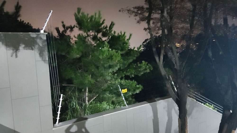 福建泉州丰泽区某私人别墅脉冲电子围栏案例